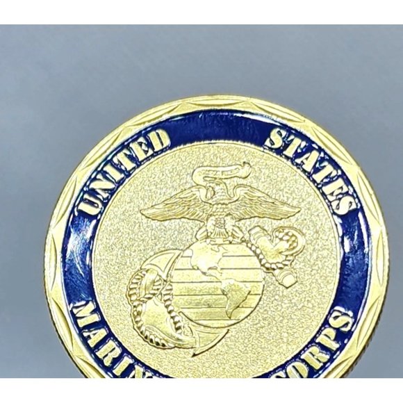 7th Marine Regiment USMC Challenge Coin - Seventh Marine Reinforced - Picture 12 of 16